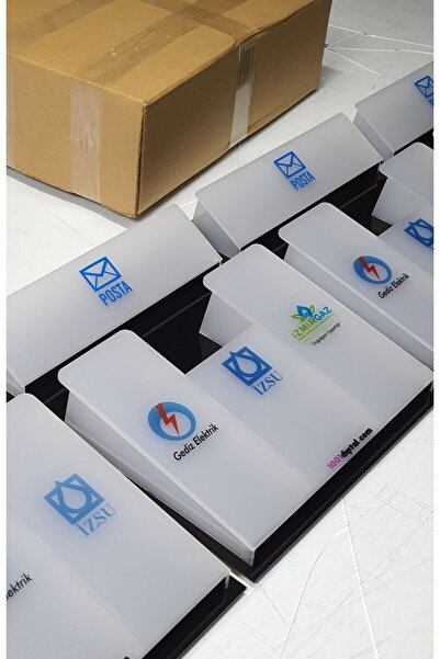 Reklamwar Apartment Joint Bill And Postage Box (plexiglass) Close Design / Easy Assembly