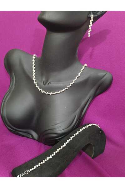 Zanora AJDA model su yolu   gelin nişan söz gerdanlık seti