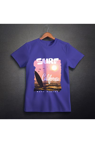 Ozzy Ψηφιακό μπλουζάκι με μοτίβο Unisex Surf