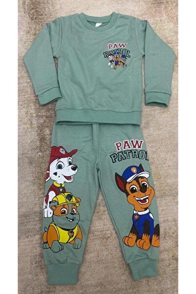 Juniorcocukgiyim Paw Patrol Baskili  Çocuk Takimi