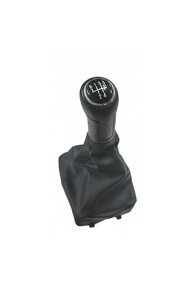 gkl Polo 2002-2009 Black Gear Shift Knob - 5 Forward Bellows, 6Q 0711113