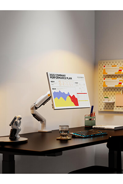 VONTECH Nb F80 Mnt01 17-30" Lcd Led Monitör Tutucu Amortisörlü Vesa Monitör Standı Nbf80