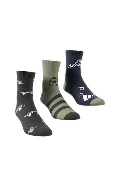 adidas Унисекс черни чорапи Y Bl 3pp So