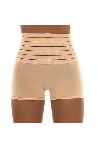 ECEM YILDIZ Combed Cotton Boxer-Shorts - Waist Corset and Slimming