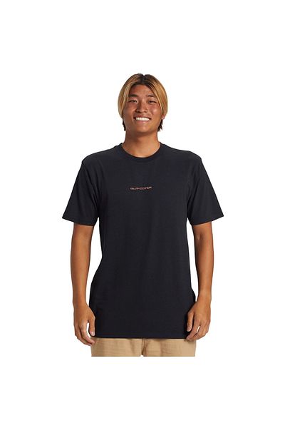 Quiksilver Surf Safari Moe Erkek Siyah Günlük Stil T-shirt Aqyzt09539-10010