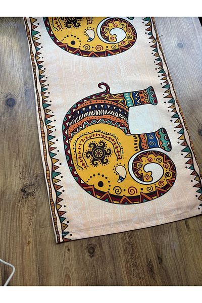 HALFART 3 Водоустойчива пътека с 3 шарки и патица, устойчива на петна
