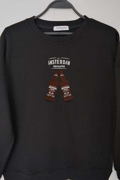 EldenStitch Hanorac oversize unisex brodat Amsterdam
