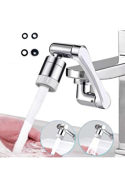 STOREMAX Movable Moving Faucet Head - Toy with Water Storage Horizontalizer and Press
