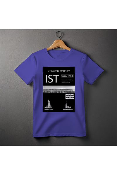 Ozzy Ψηφιακό μπλουζάκι Unisex Istanbul Pattern 1