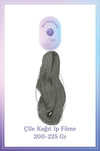 Mai Handmade 200-225 γραμμάρια καπνιστό πλεκτό νήμα