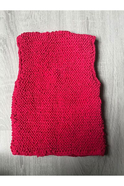 ŞengülKozmetik Baby Girl & Child Vest Hand Knitted Ribbon Vest