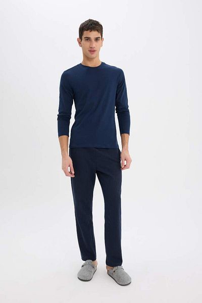 DeFacto New Season Slim Fit Slim Fit Crew Neck Long Sleeve Top