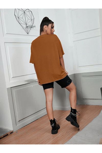 Cosmo Style Unisex Μπλουζάκι από βαμβακερό εμπριμέ μπλουζάκι με στάμπα Brooklyn - Αθλητικό μπλουζάκι με ψηφιακή εκτύπωση