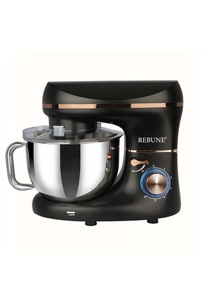 rebune Ribon Electric Mixer 5 Litre, 1100 Watt, Multicolour