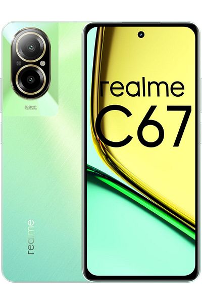 realme C67 Dual-SIM 128GB ROM + 6GB RAM 4G (Sunny Oasis) - International Version