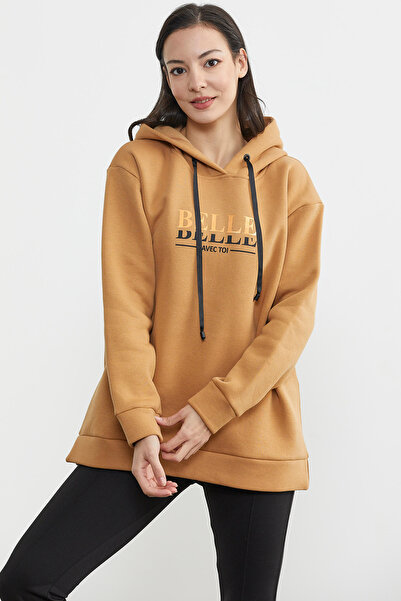 Sementa Φούτερ με κουκούλα και βαμβακερή επένδυση - Kamel