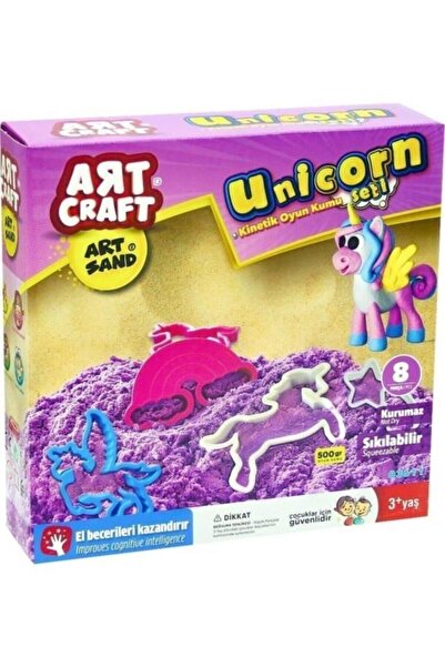 DEDE Art Craft Unicorn Kinetik Kum Seti 500gr 03611