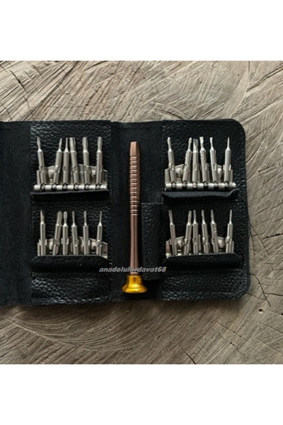 DMR MİNİ TORK YILDIZ TORNAVİDA SETİ SAAT TELEFON TORNAVİDA SETİ 25PCS