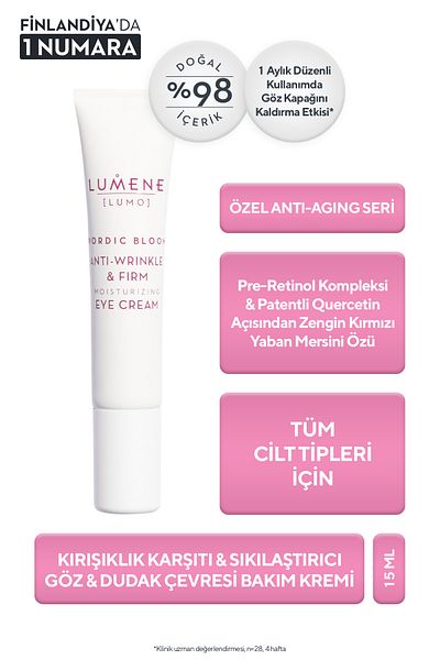 LUMENE Anti-wrinkle&firm Moisturizing Eye Cream-Anti-wrinkle&firming Eye Contour Cream