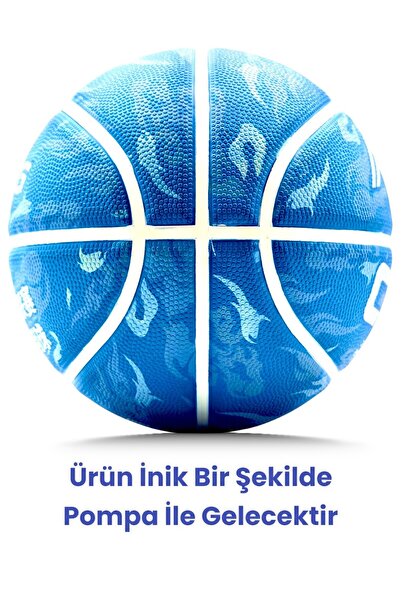 İMVULA Basketbol Topu Linik Model Profesyonel Kalite 5 Numara Pompa Hediyeli