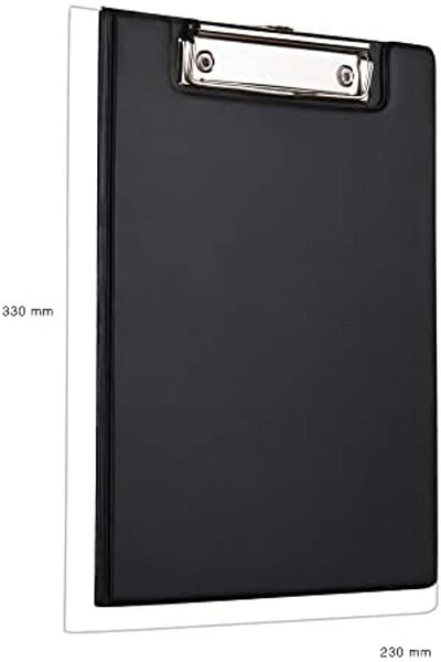 NcK 333S A4 Pvc Covered Secretary Table, Secretary, Secretary Memo Pad, A4 Covered Secretary, Black
