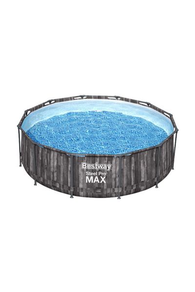 BESTWAY STEEL PRO MAX POOL SET+FILTER PUMP+LADDER 3.66M X 1.00M 26-5614X