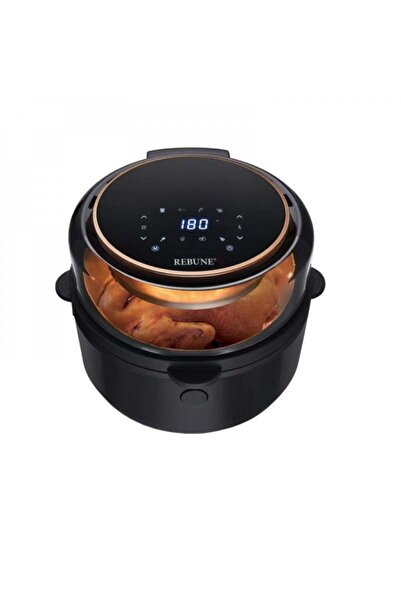 rebune قلاية هوائية ديجيتال برامج متعددة، سعة 5.5 لتر 1350 واط