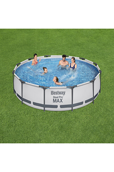 BESTWAY Steel Pro Frame Pool Set( Filter Pump) 366X76Cm-26-56416