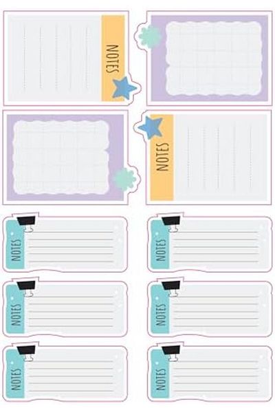 NcK Wear Color Kid 800 Fun Stickers - Planner and Gift Stickers