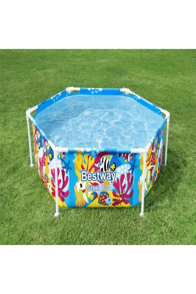 BESTWAY حوض سباحة ستيل برو UV Splash-In-Shade للعب 183 سم × 51 سم 26-5618T