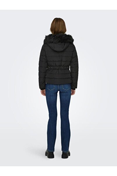 ONLY 15304767-fw Onlnewcamılla Παλτό με κουκούλα από γούνα Cc Otw Γυναικείο παλτό