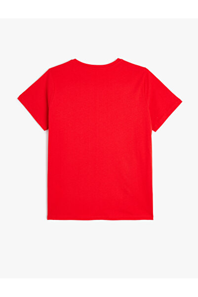 Koton Crew Neck Short Sleeve Cotton Basic T-Shirt