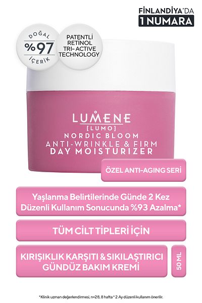 LUMENE Daily Wrinkle and Firming Moisturizer - Anti-Wrinkle