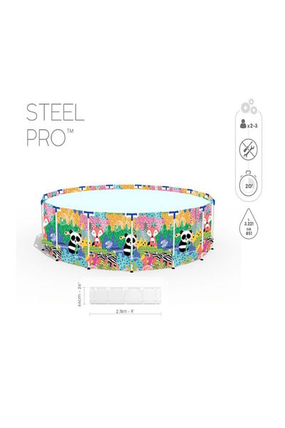 BESTWAY Steel Pro Pool 274 X 66Cm 26-5612F