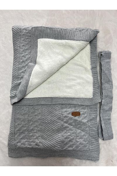 Pierre Cardin 302495   Pc Wide Hair Braided Knitwear Blanket