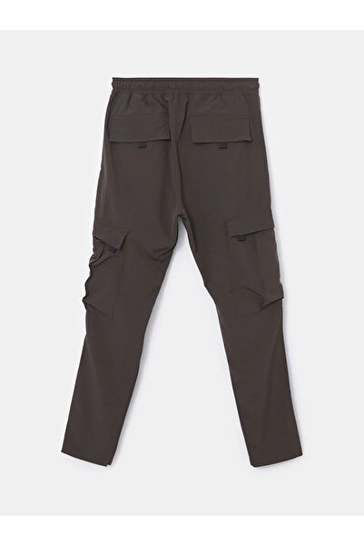 LC Waikiki Ανδρικό παντελόνι XSIDE ACTIVE Khaki εφαρμοστό