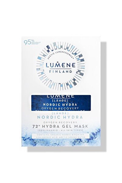 LUMENE 72 Saat Nemlendirici Etkili Oksijen Maskesi, 50 Ml, Tüm Cilt Tipleri Için
