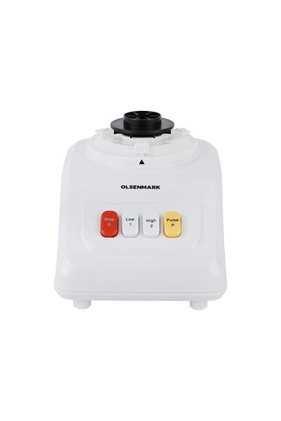 Olsenmark Countertop Blender 1.5 L 327.0 W OMSB2054 White/Clear