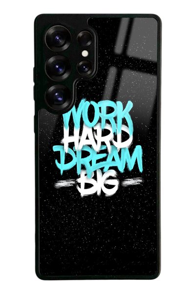 Spoyi حافظة هاتف سامسونج S25 Ultra Space Motto Design لامعة