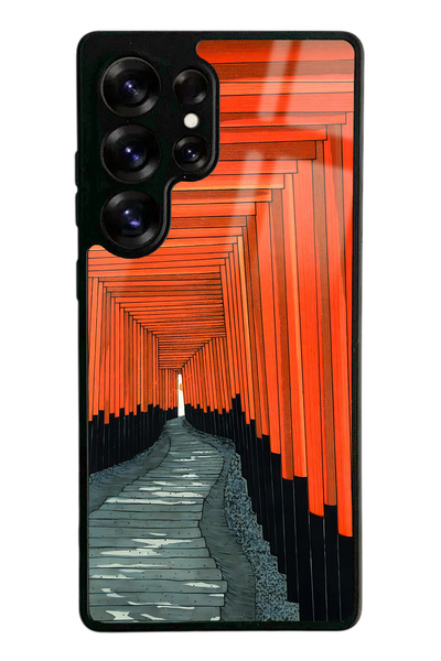 Spoyi Samsung S25 Ultra Pastel Pencereler Tasarımlı Glossy Telefon Kılıfı