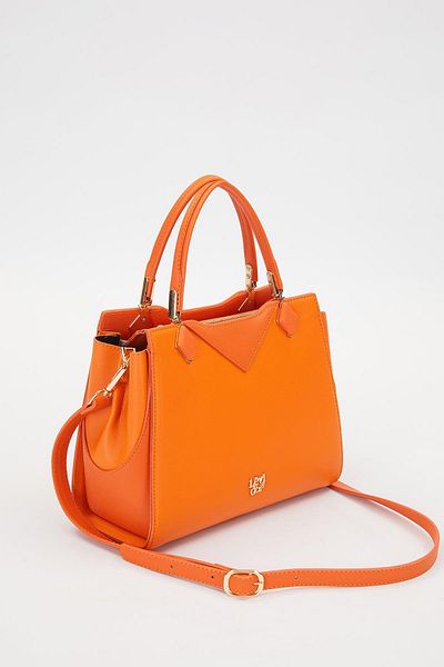 Levidor Orange Double Hidden Eye Handbag