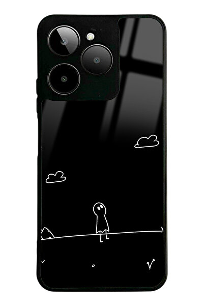 Spoyi Gm Era 30 Doodle Casper Tasarımlı Glossy Telefon Kılıfı