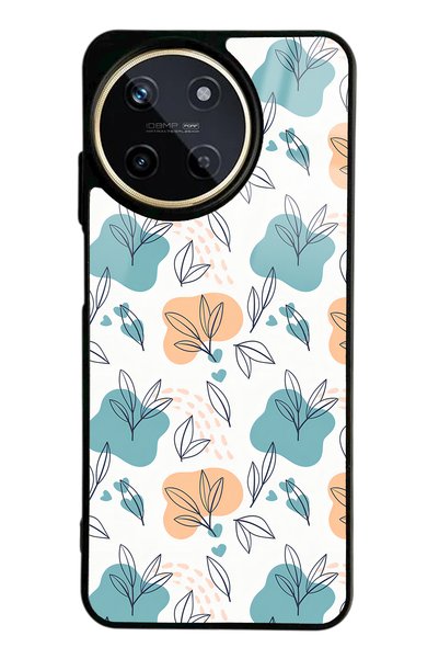 Spoyi Oppo Realme 11 Tiny Leaves Design Glossy Phone Case