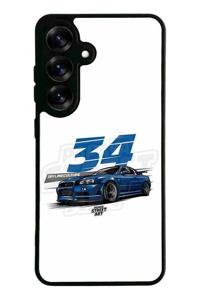 Spoyi Samsung S25 Skyline Design Glossy Phone Case