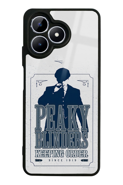 Spoyi Oppo Realme Note 50 Peaky Blinders Keeping Design Glossy Phone Case