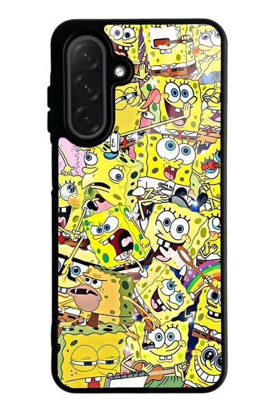 Spoyi Samsung A26 Sponge Bob Design Glossy Phone Case