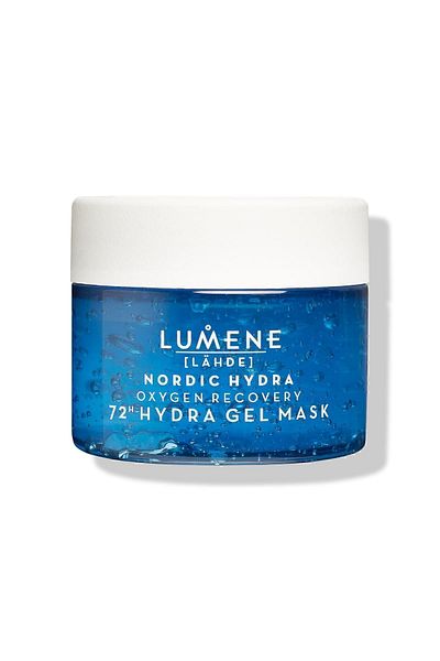 LUMENE Oxygen Recovery 72h Hydra Gel Mask - 72h Moisturizing Oxygen Mask 150ml