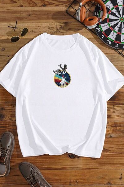 uyguntarz Футболка з принтом Nasa унісекс