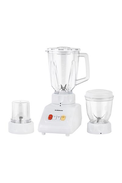 Olsenmark Countertop Blender 1.5 L 327.0 W OMSB2054 White/Clear