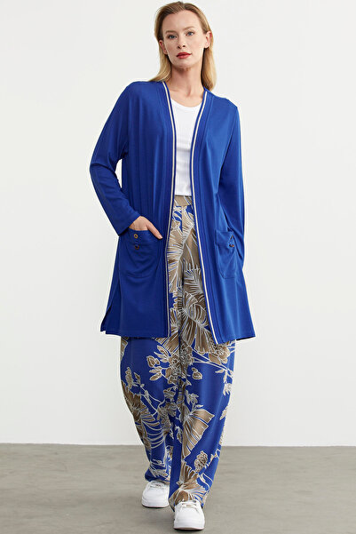 Sementa Large Size Knitwear Jacket - Striped, Saks